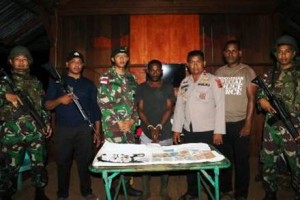 Satgas Pamtas RI-PNG Yonif Mekanis Raider 411/Pandawa Kostrad .
